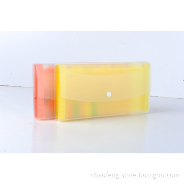 5 pockets coupon size expanding folder